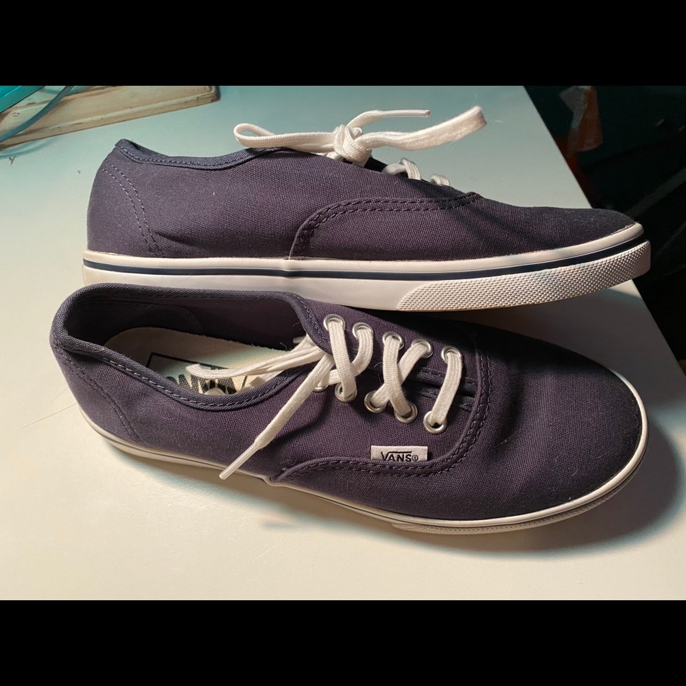 Brand new navy blue vans
